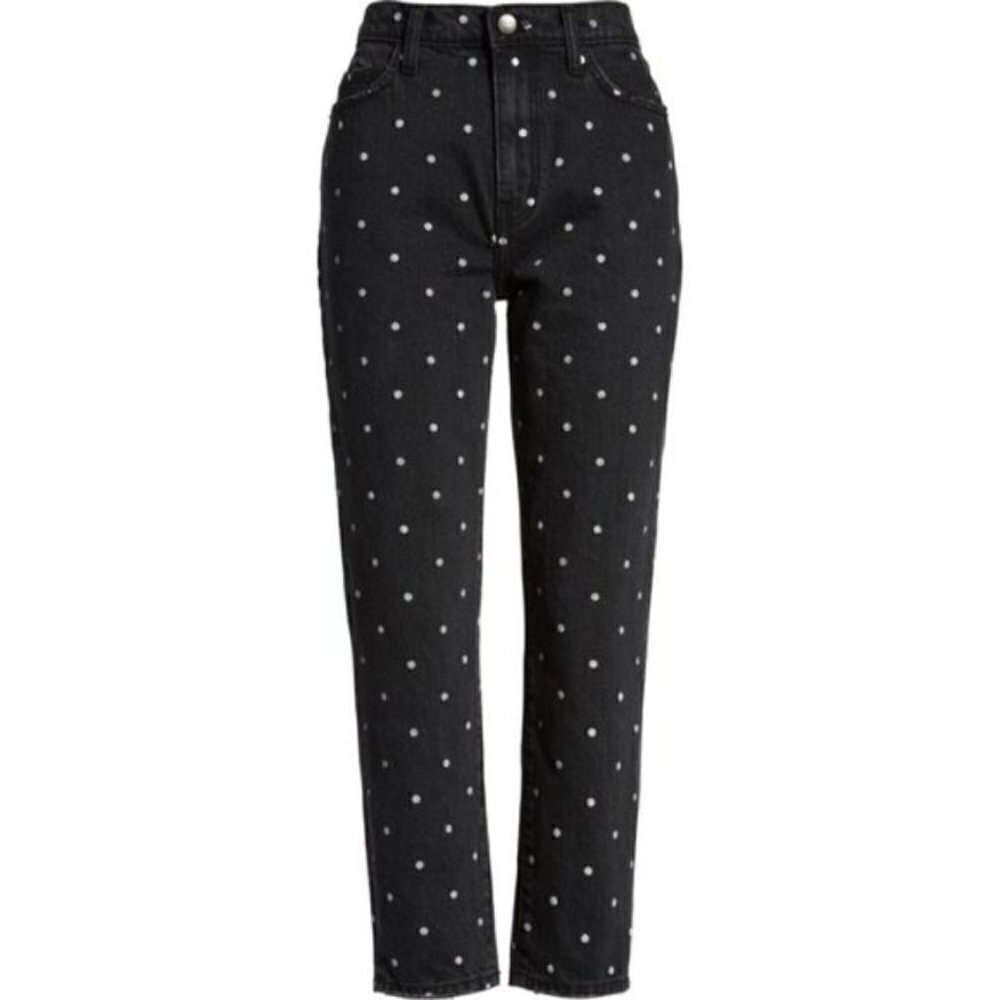 Current/Elliott The Vintage High Waist Crop Slim Jeans
